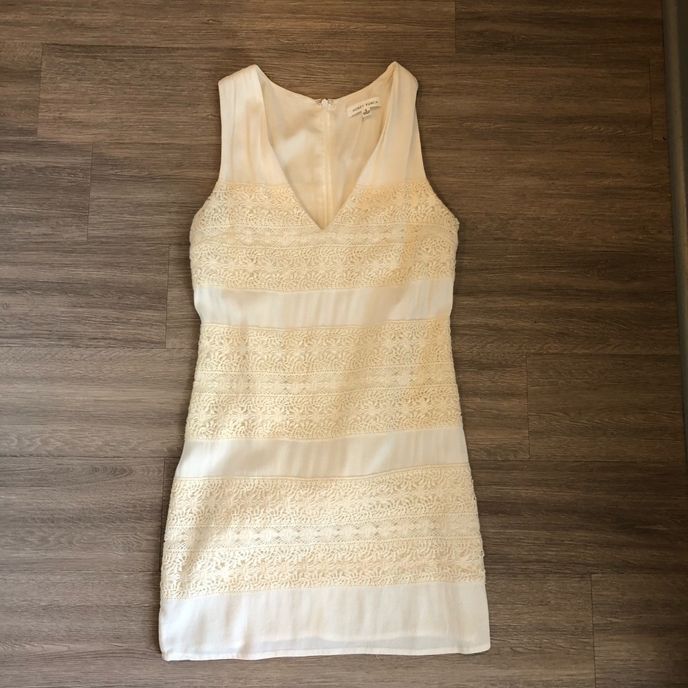 Ivory and Lace Dress